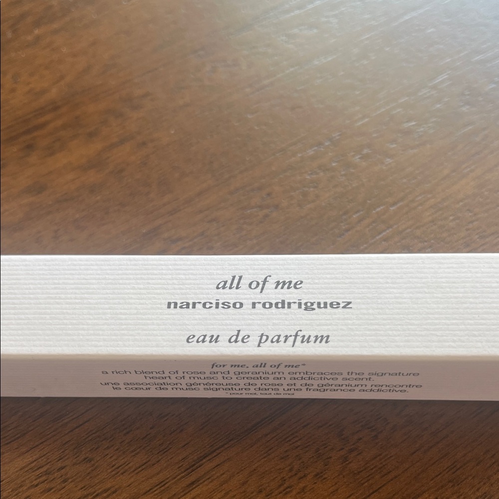 Narciso Rodriguez All of Me Eau de Parfum 10ml travel spray